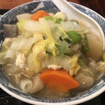 そば処 鞍手茶屋 - けんちんそば