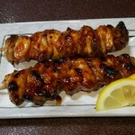 鳥常本店 - 焼鳥(２本)(500円)