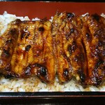 鳥常本店 - 上うな重 アップ 