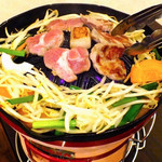 Jingisukan Ramusuke - 肉から出る余分な脂や水分を落とすからおいしく焼き上げます♪