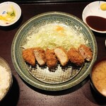 Toyama Buta Shokudou Katsutama - ヒレロースかつ定食