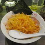 麺家 歩輝勇 - 極濃味噌辛ねぎチャーシュー麺 1400円