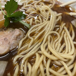 鶏こく中華 すず喜 - R5.3  麺アップ