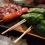 炭火焼鶏 大樹 - さらにさらにピーマン串っ！