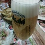 Washoku Resutoran Tonden - グラスビール