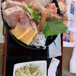 日比野市場鮮魚浜焼きセンター - 売り切れになってしまった海鮮丼