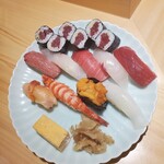 Nihombashi Sushi Tetsu - おまかせにぎりセット