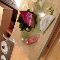 銀座 久兵衛 銀座本店 - アジ握り