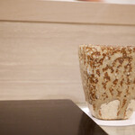 島津 - いつも通り温かいお茶で身体を温めます。お連れ頂いた方とすっかり冬のルーティーンです。