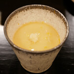 島津 - ◆毛蟹の茶碗蒸し
      はまぐりのお出汁をかけて。