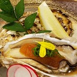 Oryouri To Jikaseimai Iwaiya - 宮城県産の真牡蠣(自家製おろしぽん酢で)