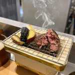 Buruzu - ・ハンバーグと焼き野菜