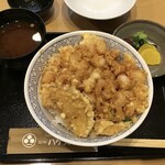 銀座 ハゲ天 - かき揚げ天丼