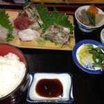 海鮮食堂　中じま - 刺身定食900円