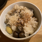 よよぎあん - ムカゴとギンナン 炊き込みごはん