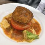 飛行船スタイル 南條 - ハンバーグ