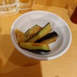 大衆スタンド 神田屋 - 揚げなす生姜