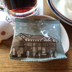 コメダ珈琲店 - 豆菓子　※このパッケージは、冬バージョンかな