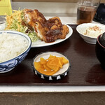 あけみ食堂 - チキンカツ定食750円税込