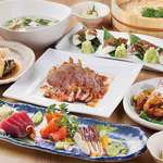 旬彩料理　ゆう杉 - 夏の宴会におすすめの宴会料理コース3,150円の一例
