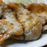 201307　がんころ　豚ロースの焼肉定食（550円）メイン