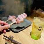 平尾 焼き鳥 肉寿司 にく串や - メイン写真: