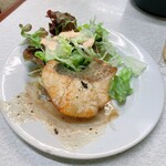 ゆたか食堂 - 鹿児島産スズキのバターソテー