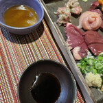 Nampu U - 醤油と胡麻油塩で！