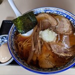 タンタン - ミックス並チャーシュー麺 + 味玉   1000円