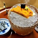 銀座 しのはら - うにと昆布醤油