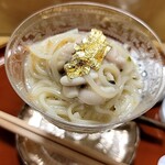 銀座 しのはら - 鱈の白子のせ