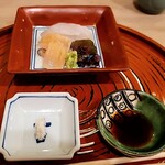 馬車道 大かわ - 鯛とミル貝