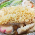 月見 大町店 - なべ天うどん