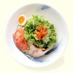 支那そばや - 夏季限定「冷やし麺　レモン風味（850円）」