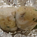 ぼうの - 残りはお握りにしてもらって翌朝のご飯に