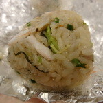 ぼうの - 白海老と空豆のお握り