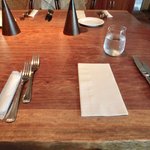 キノシタ - <'13/06/29撮影>卓上のセッティングです