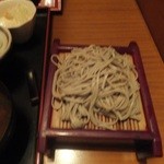 銀座 蕎麦庫 - セットのそば