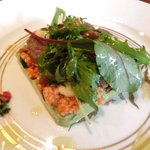 キノシタ - <'13/06/29撮影>デジュネ 1900円 のカツオの瞬間燻製とクスクス、アボカドのサラダ仕立て