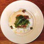 キノシタ - <'13/06/29撮影>デジュネ 1900円 のカツオの瞬間燻製とクスクス、アボカドのサラダ仕立て