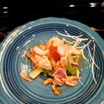 食彩播 - 海鮮と地場野菜のカルパッチョ