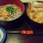 Soba Dokoro Shio Kawa - かつ丼セット