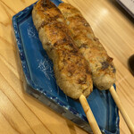 魚甚 - 牛タンつくね網焼き500円