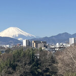 名水はだの 富士見の湯 - 富士山がきれいに見えました。