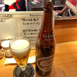 赤垣屋 - 瓶ビール550円