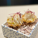 L'ETERRE - 北海道噴火湾産 毛蟹のタルト