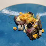 L'ETERRE - 静岡サスエ前田店 鰆　ベルガモットソース 加賀蓮根ピクルス