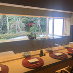 成生 - 庭園が借景