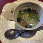 成生 - ブリ蒸しスープから