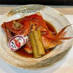 鯉寿司 - 外房つりきんめ鯛の兜煮